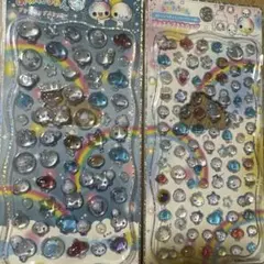 プチ　ドロップシール　２枚セット