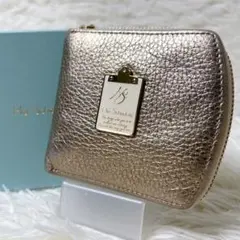 Her Schedule ハースケジュール シャンパンゴールド 長財布 パイソン