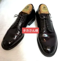 極美品 オールデン 54321 コードバン 9D 純正ツリー付 Vチップ 革靴 極美品 オールデン 54321 コードバン 9D 純正ツリー付 Vチップ 革靴