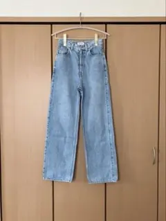 MACPHEE デニム ワイド ストレートパンツ サイズ32のサムネイル