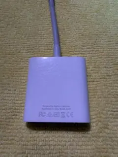 Apple純正 Lightning USB 3 カメラアダプタ A1619