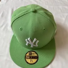 New Era 59FIFTY グリーンキャップ 7 3/8