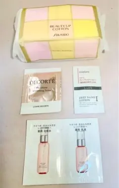 未使用 試供品 コスメデコルテ　dプログラム　資生堂コットン