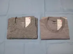 ユニクロ ドライEXクルーネックTシャツ 2枚セット 未使用