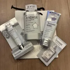 THE ANSWER シャンプー トリートメント ヘアミルクセットのサムネイル