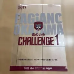 ファジアーノ岡山 2017 クリアファイル