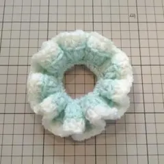 編み物　シュシュ