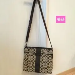 値下げ♥美品　コーチ　ショルダーバッグ　COACH　レディース　ブラウン