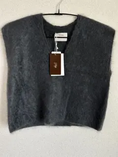 新品‪‪タグ付き︎‬‪‪‪‪❄️Plage【エンリカ】SHAGGY ベスト グレーA