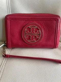 Tory Burch 赤 レザー お財布