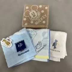 GuGuWorld 他　タオルハンカチ4枚セット