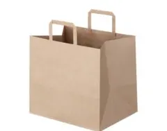 クラフト紙手提げ袋 100枚セット 300×270×220のサムネイル