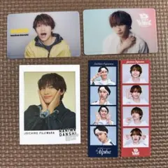 藤原丈一郎 クリアカード フォトカード 5枚セット
