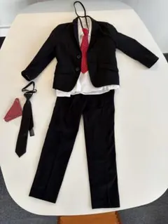 キッズフォーマルスーツ 120cm 黒