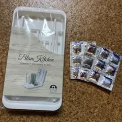 【新品、未使用】哺乳瓶水切りスタンドとミルトンのセット
