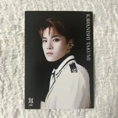 JO1 川西拓実 タワレコカフェ特典 ポストカード