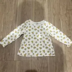 プティマイン petitmain プティプラ 花柄トップス 100cm