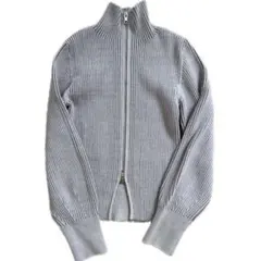 SNIDEL スナイデル　ジップニットプルオーバー