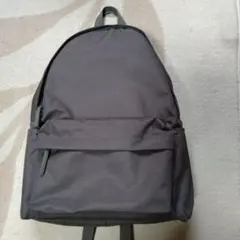肩の負担を軽くする　撥水　リュックサック チャコールグレー　無印良品