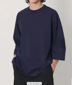 現行　blurhms　B＆Y別注　フットボール　Tシャツ　七分袖　2 日本製のサムネイル