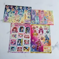 【非売品】シール4枚セット スター☆トゥインクルプリキュア プリンセスプリキュア