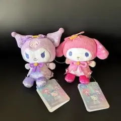 サンリオキャラクターズ　スノーレインボーマスコット マイメロ　クロミ②