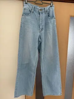 アズールバイマウジー　ワイドデニム　リラックスワイドデニム