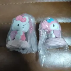 サンリオキャラクターズ ホイップクリームマスコット/キティ マイメロ