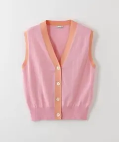 Steven Alan バイカラーニットベストのサムネイル
