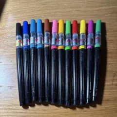 多色マーカー 12本セット