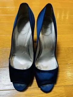 Roger Vivier ロジェヴィヴィエ ネイビー ハイヒール 39.5のサムネイル
