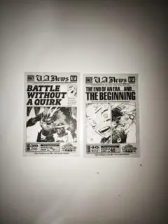 ヒロアカ原画展　ステッカー　特典