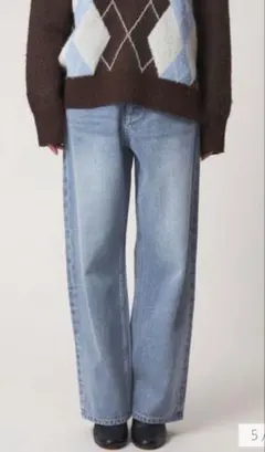 CITEN ストレートデニムパンツ