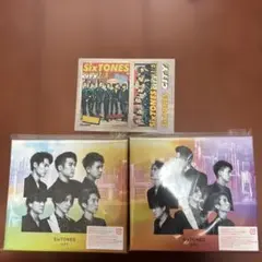 【美品】【値下げ】SixTONES アルバム CITY 初回盤A,初回盤B