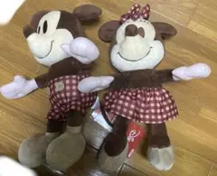 ぬいぐるみ　ミッキー　ミニー