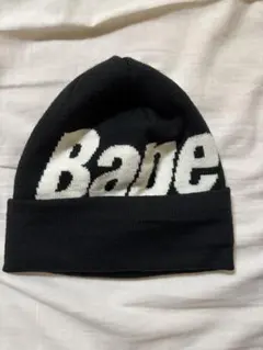 A Bathing Ape ロゴニット帽 ブラックのサムネイル