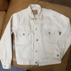 HATSKI ホワイト デニムジャケット　サイズ0
