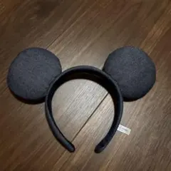 ミッキーマウス耳型カチューシャ デニム