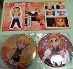 鬼滅の刃　まとめ売り　缶バッジ　シール