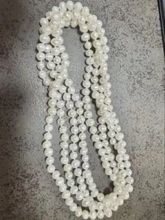 超ロング テリ◎ 8.9-10.1mm バロック パール 160cm ネックレス - メルカリ