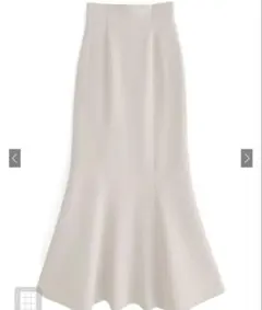 GRL グレイル　バックスリットマーメイドスカート dk988アイボリー