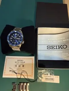 SEIKO セイコー5 ダイバー 4R36-07G0 裏スケ 美品