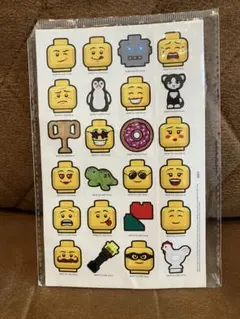 LEGO ミニフィグ フェイス ステッカー シールのサムネイル