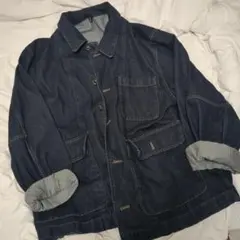 セール中 gu デニムワークジャケット XL