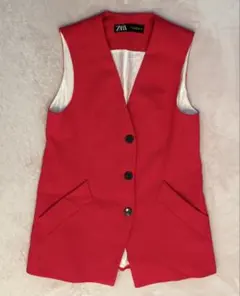 ZARA 古着　ベスト