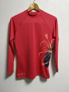 ROXY ハイビスカス柄 ラッシュガード Lサイズ