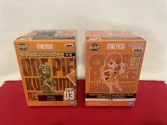 新品 熊本復興プロジェクト ワンピース ワーコレ ナミ フィギュア 2個 