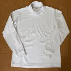 ユニクロ　ストレッチフリースモックネックT 長袖