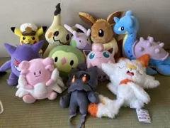 ポケットモンスター　ぬいぐるみ　11点セット　ALL タグ付き
