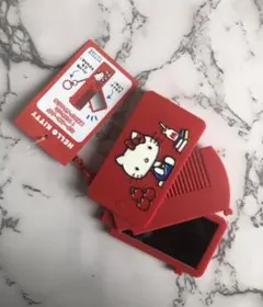 HELLO KITTY ミラー＆コーム付きキーホルダー